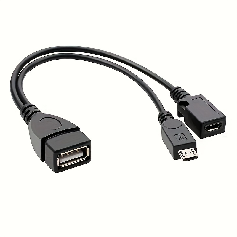 Tablet Tech Accessories - محول مقسم OTG USB إلى Micro