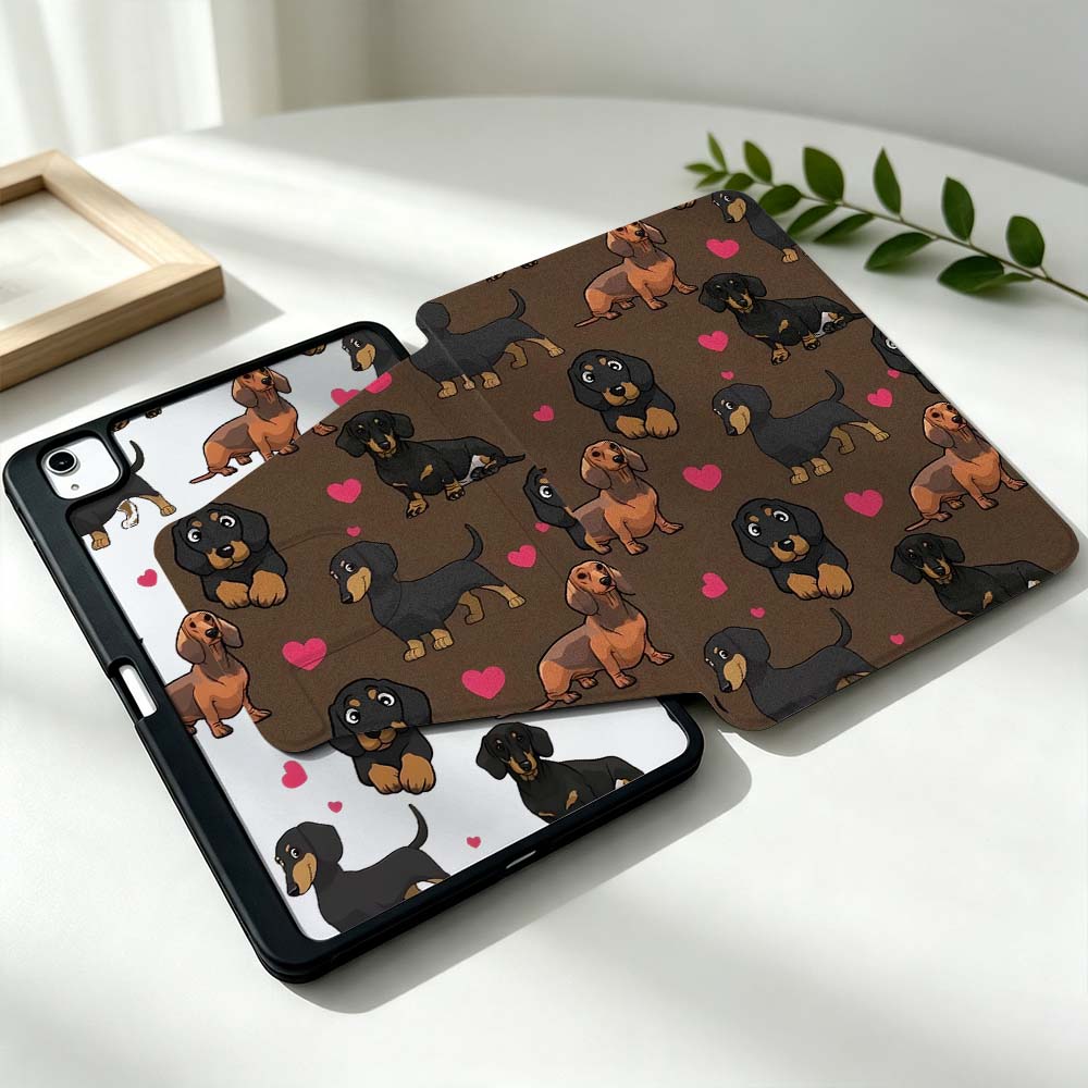 غطاء كرتوني على شكل كلب داشهند - مراجعة Samsung Tablet S11 Accessories وسعره