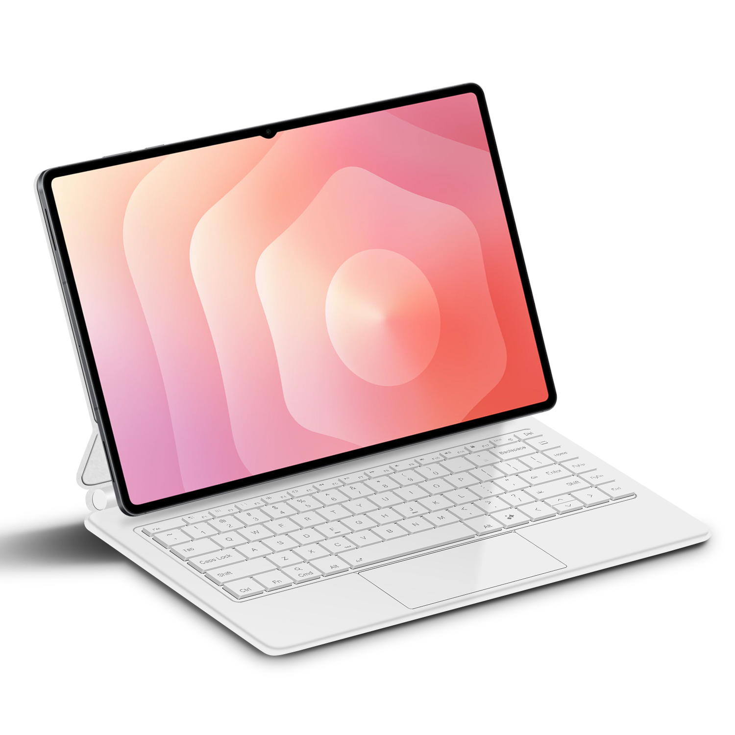 حافظة لوحة المفاتيح السحرية له - مراجعة Samsung Tablet Keyboard Accessories وسعره