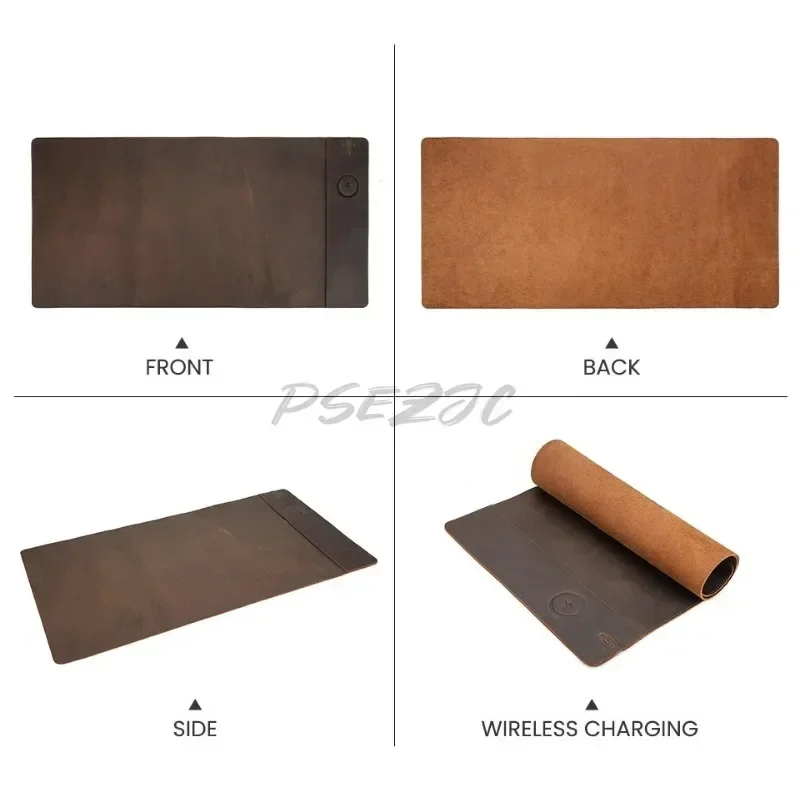 لوحة ماوس كلاسيكية من جلد البق - مراجعة Wireless Charging Pad وسعره
