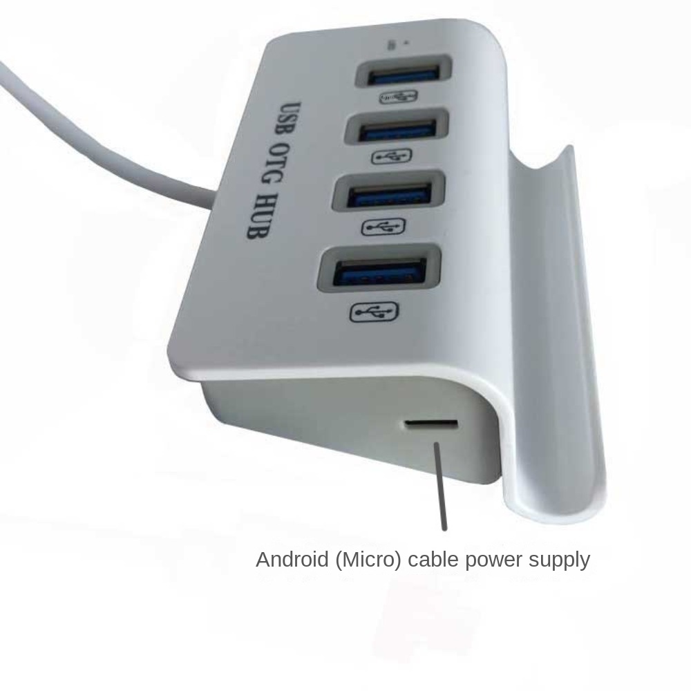 OTG Hub USB OTG HUB محطة الإرس - مراجعة Usb Hub Type C وسعره