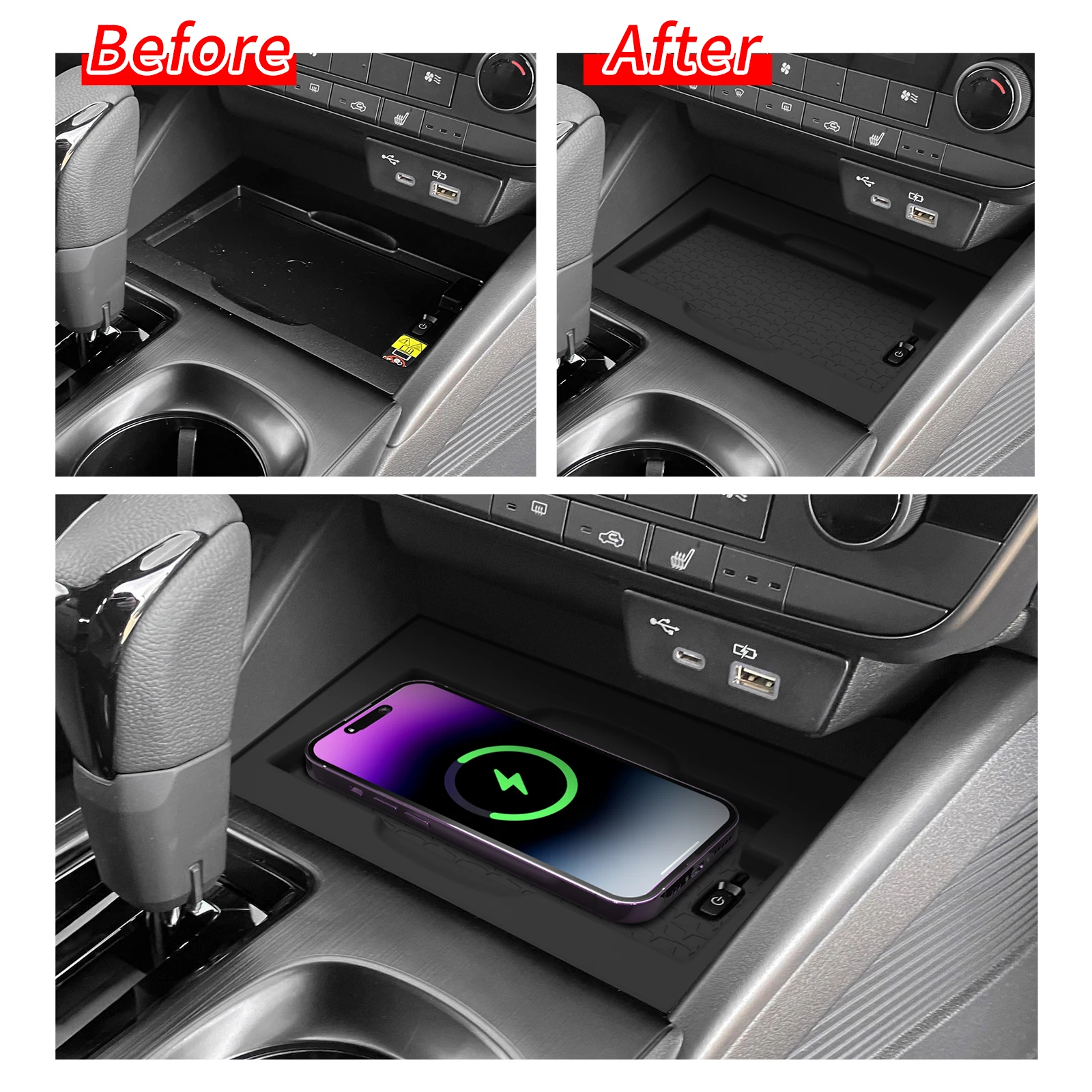 حصيرة سيليكون مضادة للانزلاق ل - مراجعة Wireless Charging Pad وسعره