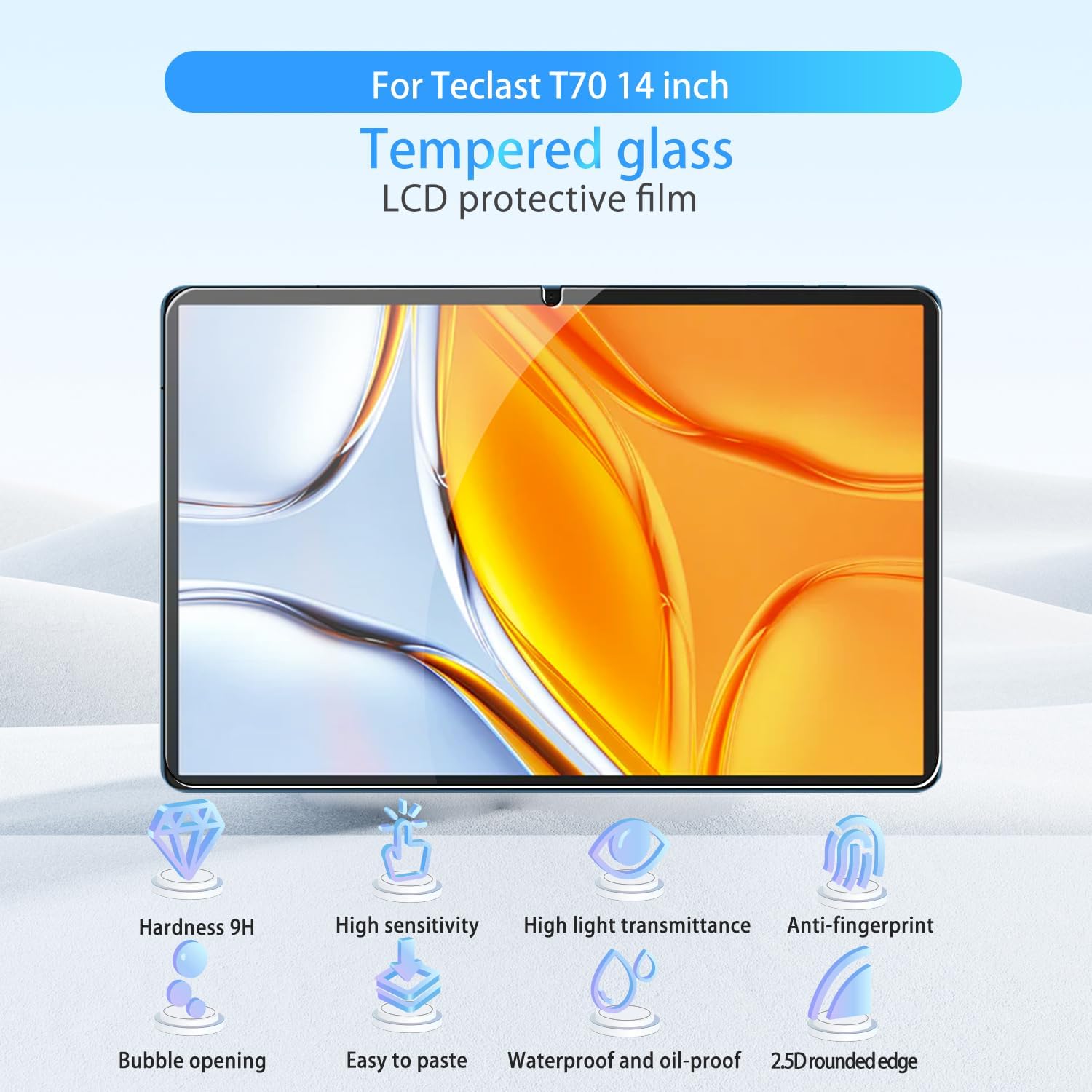 1 قطعة واقي شاشة من الزجاج الم - مراجعة Teclast Tablet Accessories وسعره