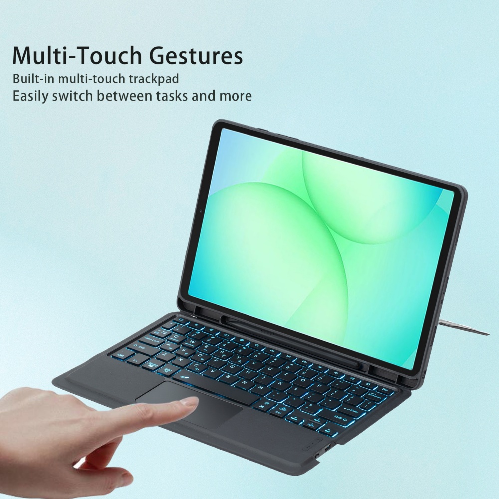 غطاء قابل للفصل مع لوحة مفاتيح - مراجعة Samsung Tablet Keyboard Accessories وسعره