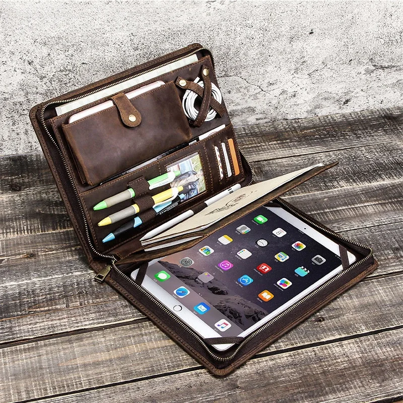 حقيبة تخزين جلدية للكمبيوتر ال - مراجعة Tablet Tech Accessories وسعره