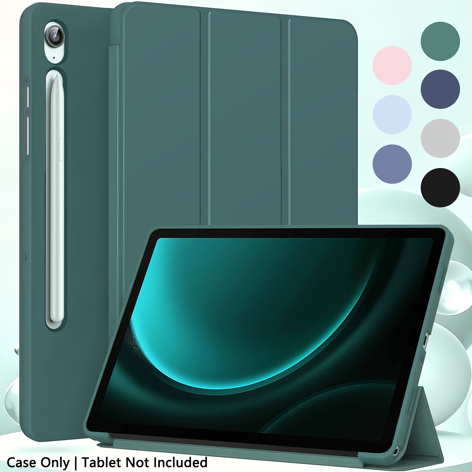 غطاء ذكي مغناطيسي قابل للطي لج - مراجعة Tablet S9 Fe Accessories وسعره