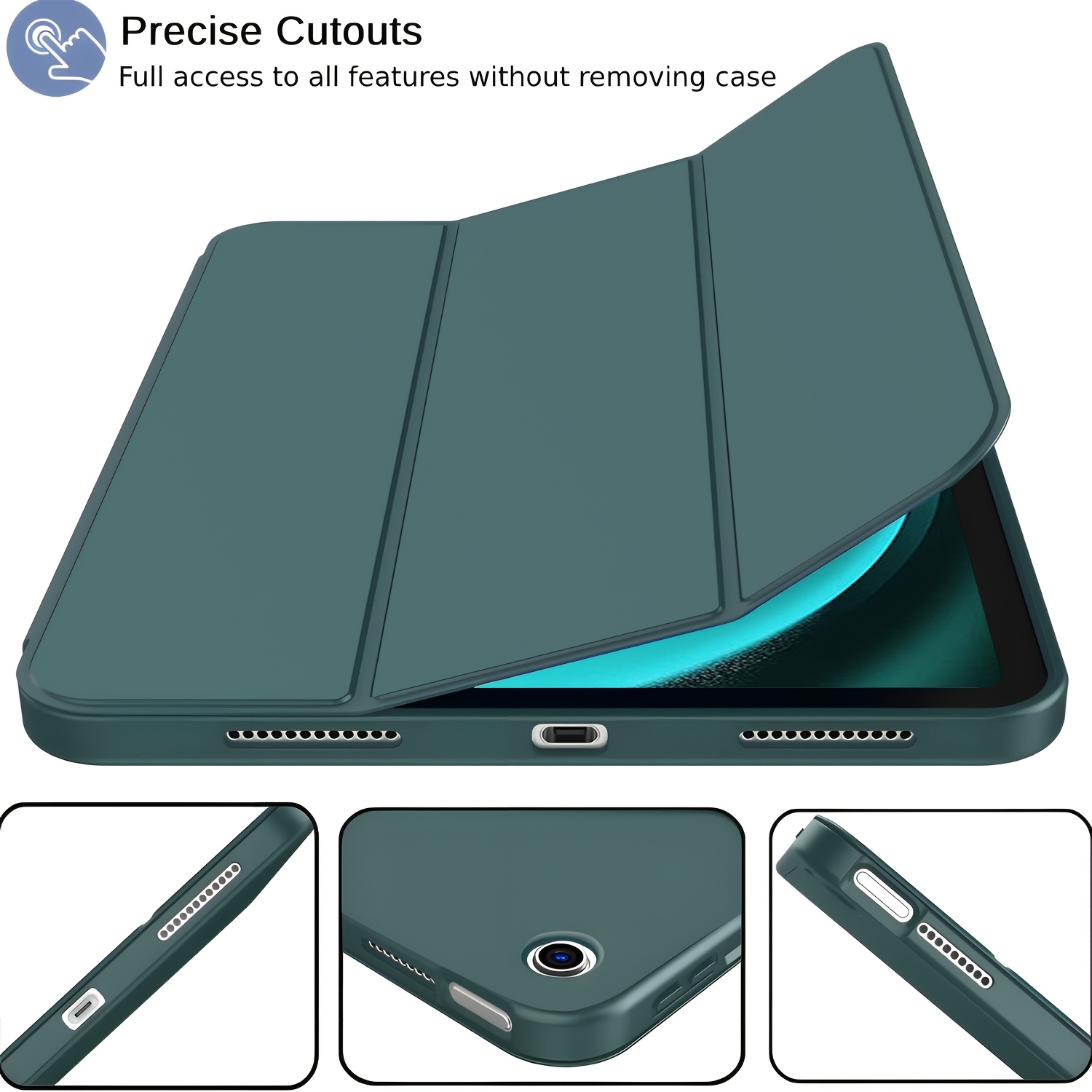 غطاء ذكي مغناطيسي قابل للطي لج - مراجعة Tablet S9 Fe Accessories وسعره