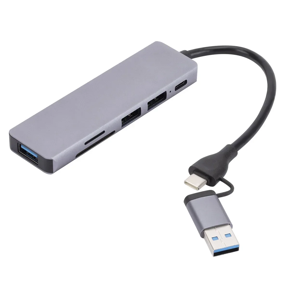 متعددة الوظائف 6 في 1 نوع C +  - مراجعة Usb Hub Type C وسعره