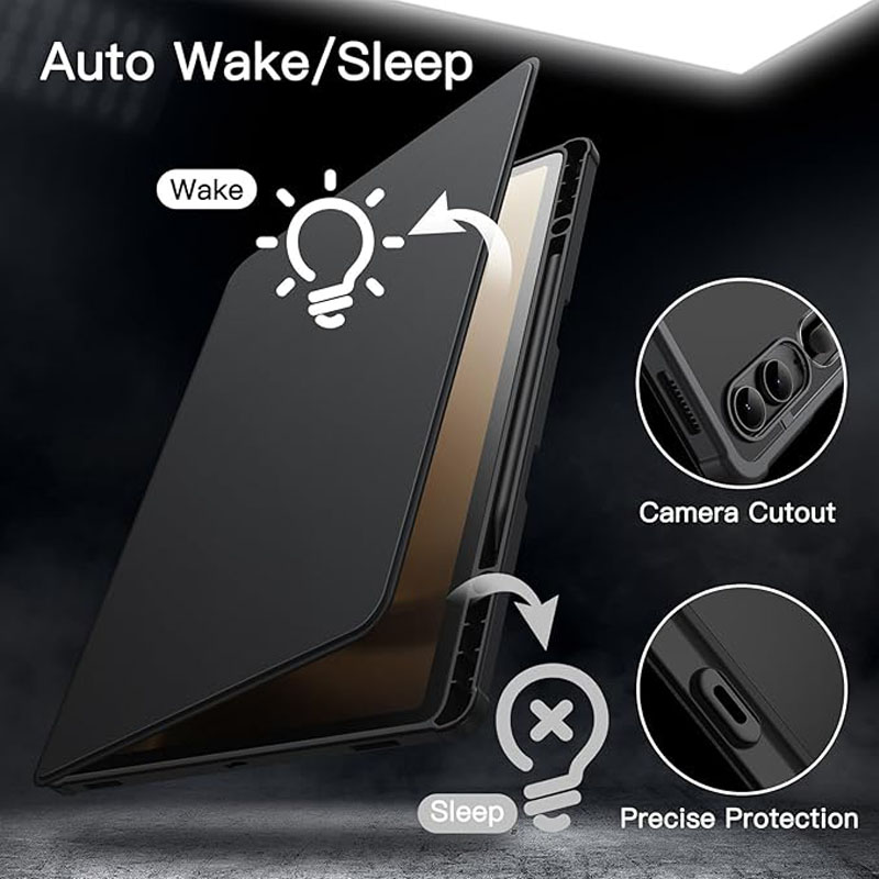 غطاء ذكي من الأكريليك لجهاز سا - مراجعة Tablet S9 Fe Accessories وسعره