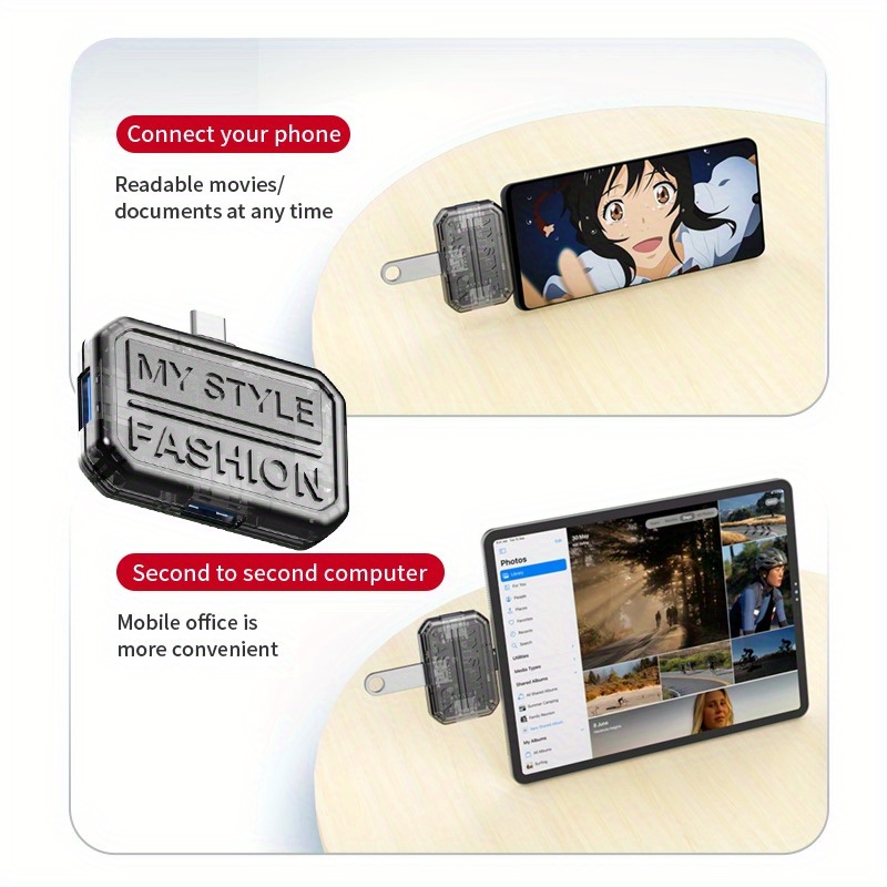 USB C Hub اتصال بتصميم مدمج لل - مراجعة Usb Hub Type C وسعره