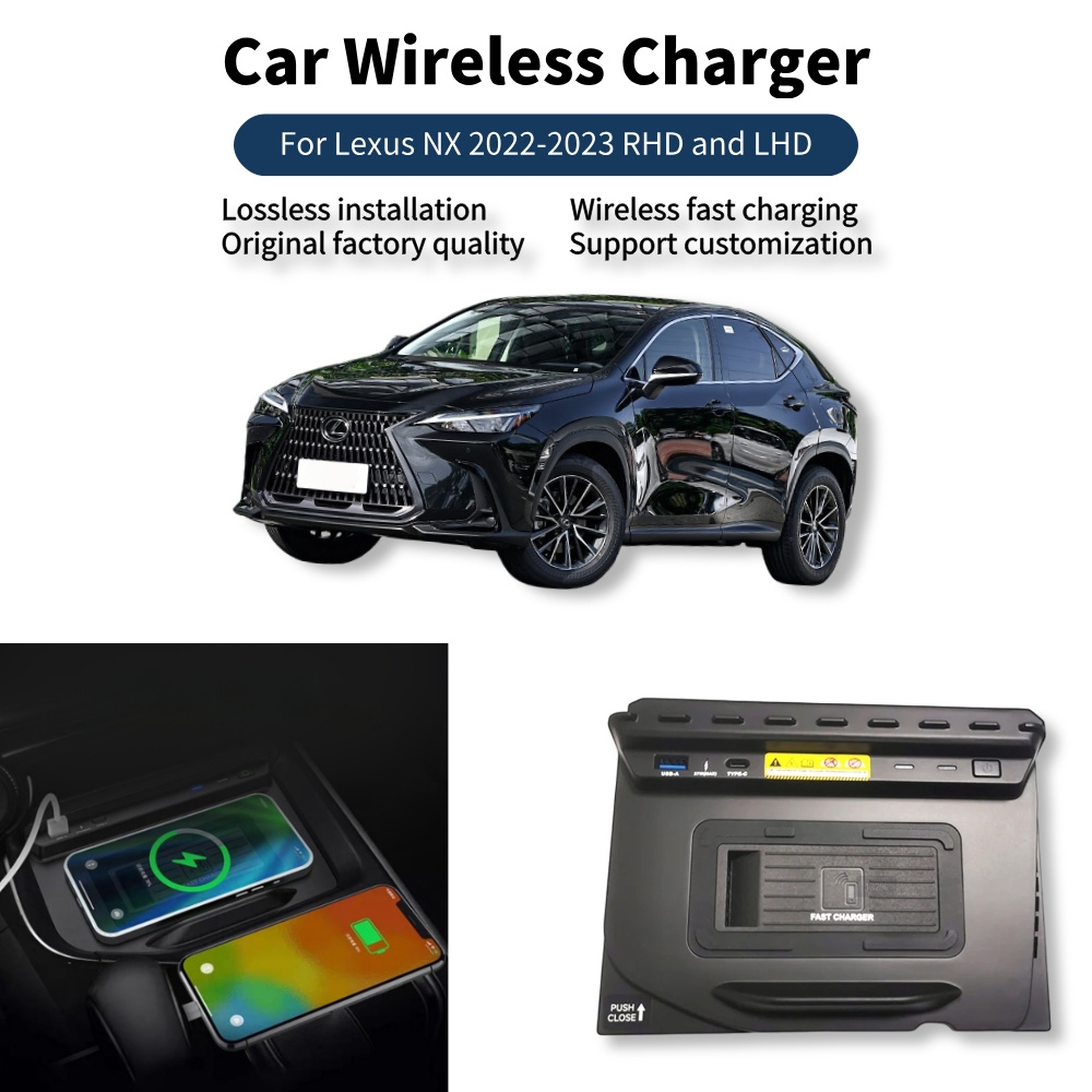 شاحن لاسلكي من MOCENDO لسيارات - مراجعة Wireless Charging Pad وسعره