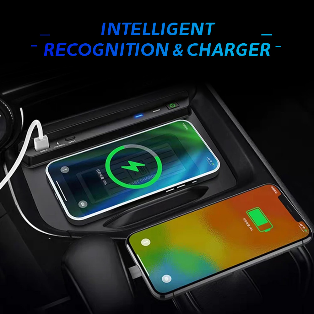 شاحن لاسلكي من MOCENDO لسيارات - مراجعة Wireless Charging Pad وسعره