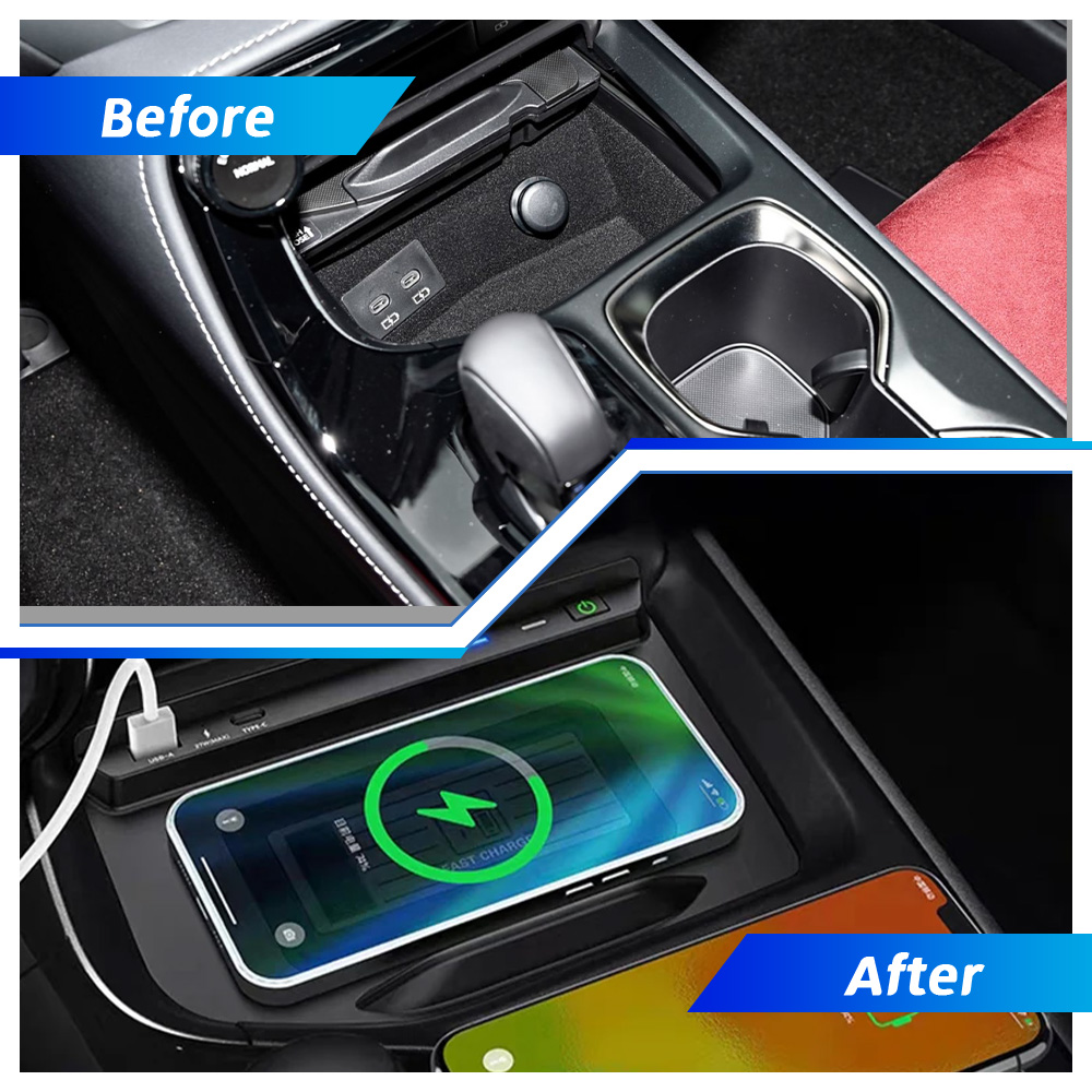 شاحن لاسلكي من MOCENDO لسيارات - مراجعة Wireless Charging Pad وسعره