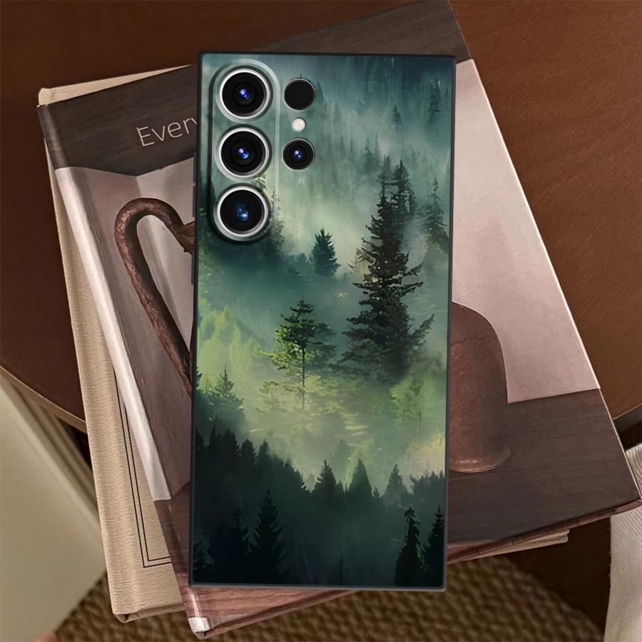 غطاء هاتف بتصميم ضباب الغابة ل - مراجعة Tablet S9 Fe Accessories وسعره