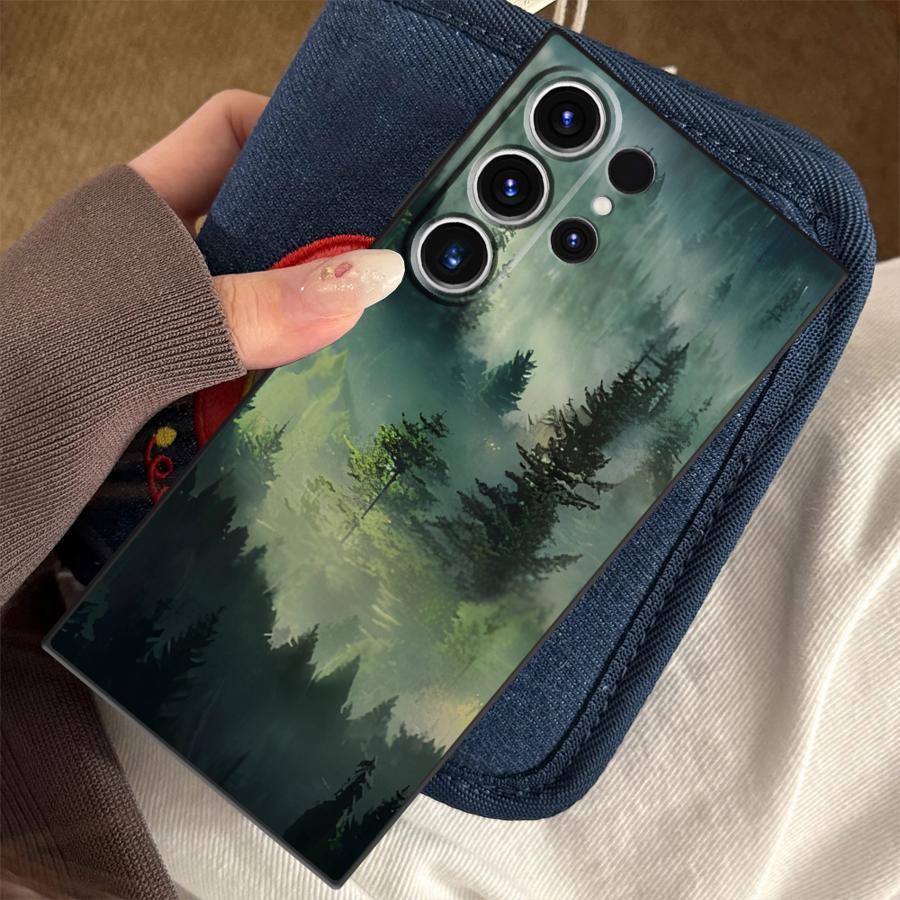 غطاء هاتف بتصميم ضباب الغابة ل - مراجعة Tablet S9 Fe Accessories وسعره