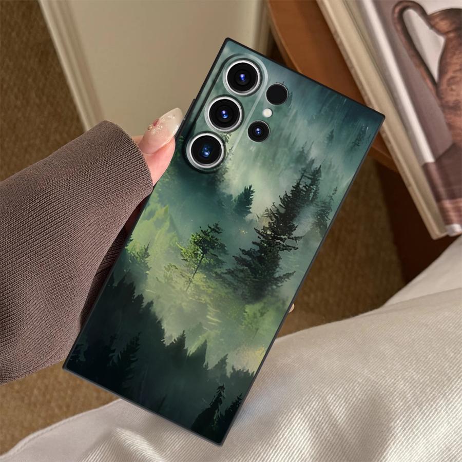 غطاء هاتف بتصميم ضباب الغابة ل - مراجعة Tablet S9 Fe Accessories وسعره