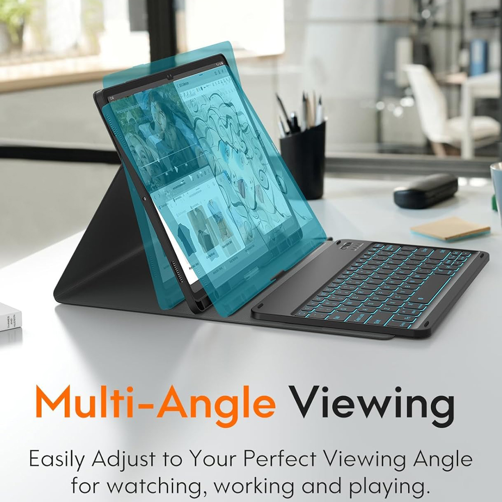 حافظة لهاتف سامسونج جالاكسي تا - مراجعة Samsung Tablet Keyboard Accessories وسعره