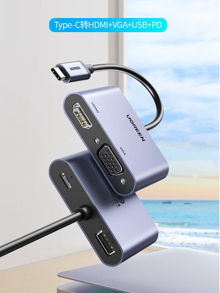 محول UGREEN USB C متعدد المناف - مراجعة Usb Hub Type C وسعره